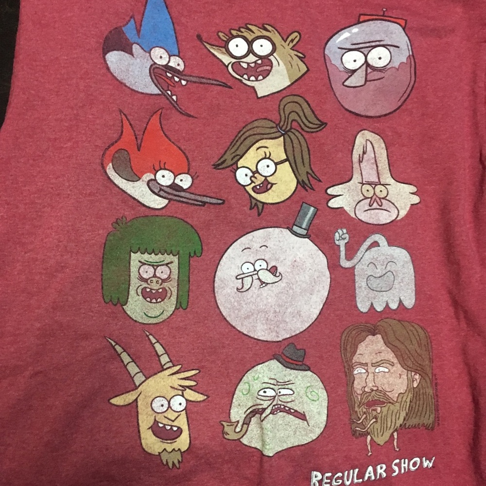 Regular show tee shirt